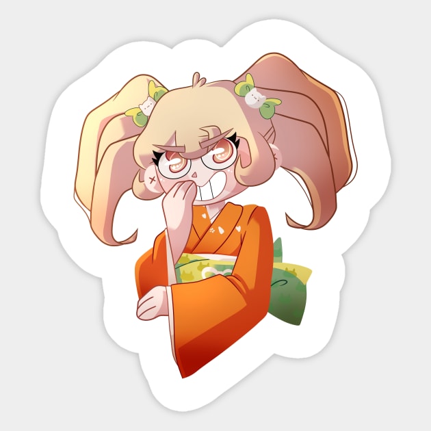 Hiyoko Saionji Sticker by scribblekisses